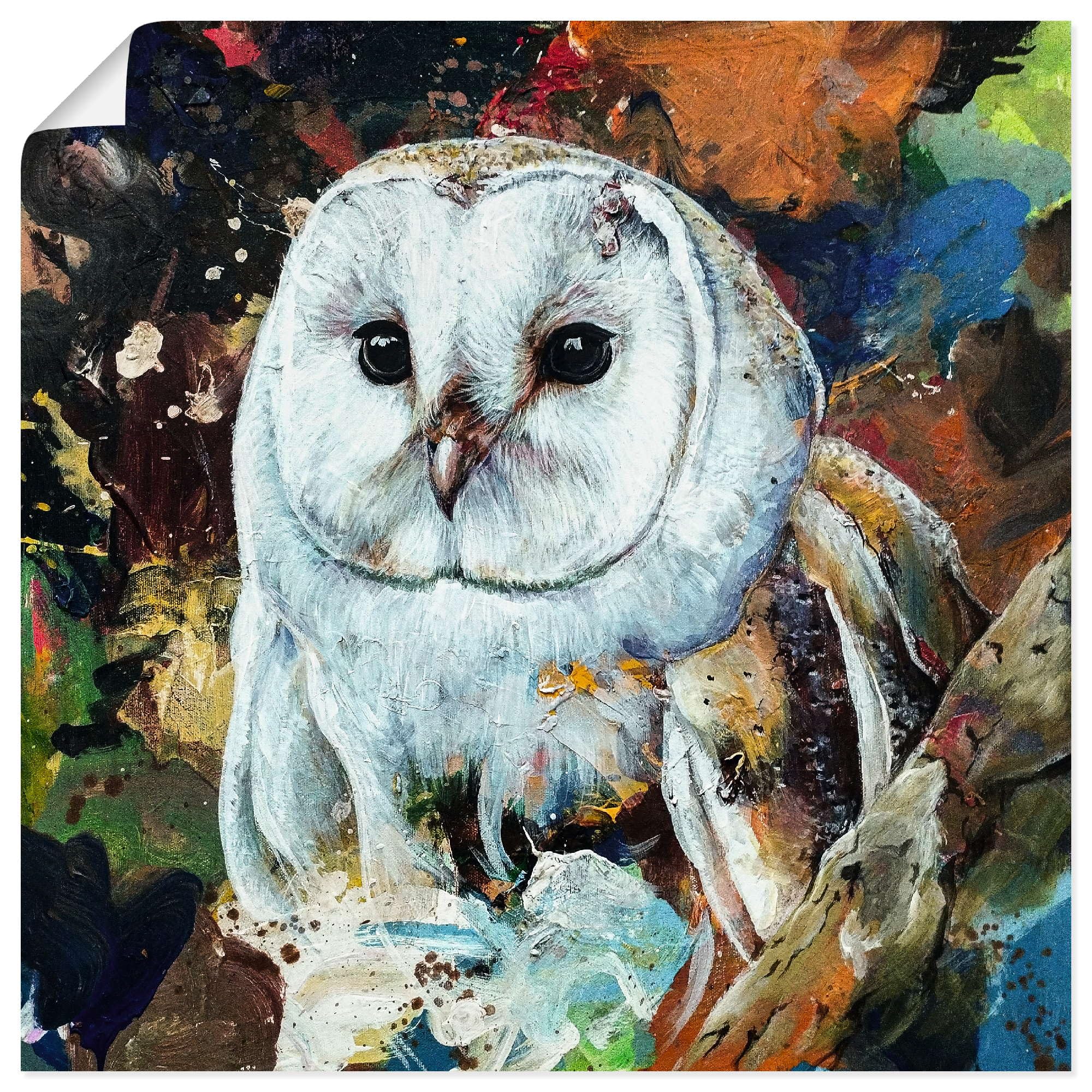 artland-kunstdrucke-kraniche-poster-40x60-cm-hochformat image 5