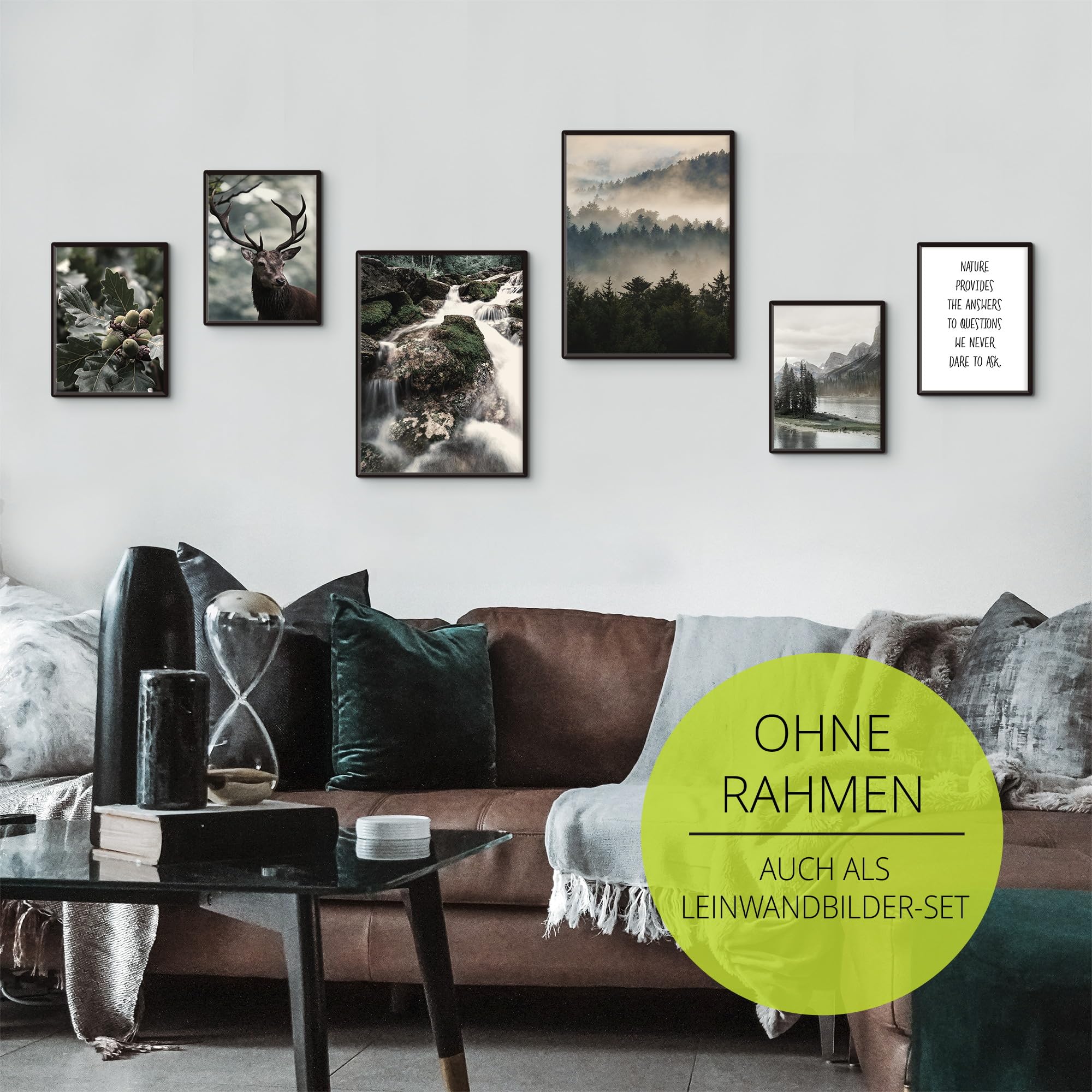 artland-posterset-mystic-forest-6-tlg-2xa3-4xa4-ohne-rahmen image 2