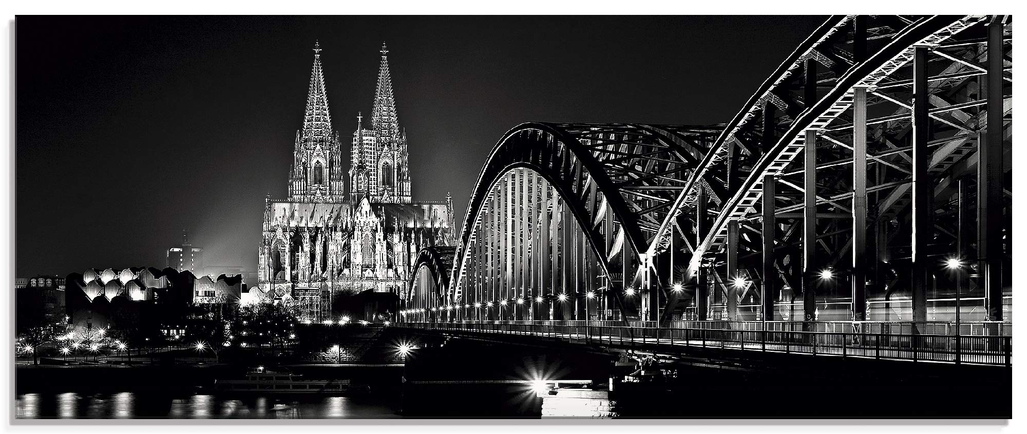 artland-glasbilder-s6tm-glasbild-k-lner-dom-125x50-cm image 1