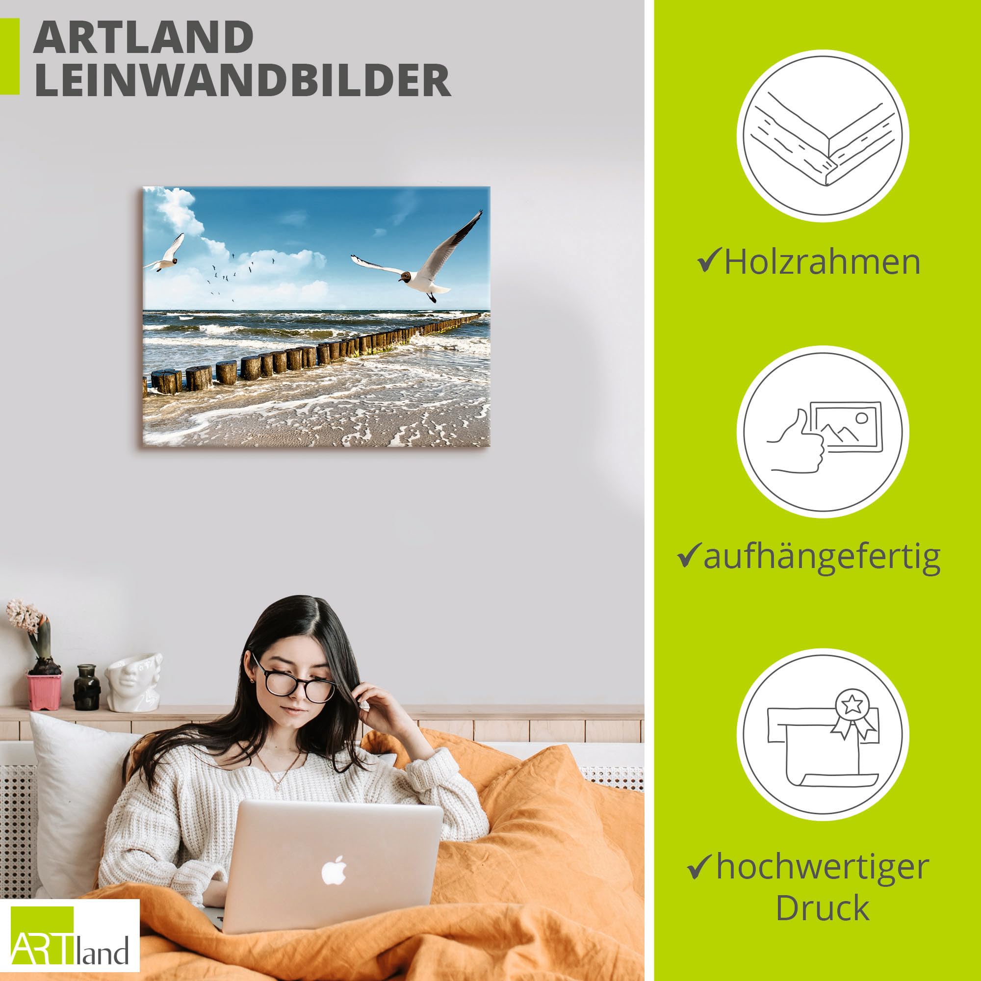 artland-leinwandbilder-ostsee-m-we-leinwandbild-40x30-cm-strand image 3