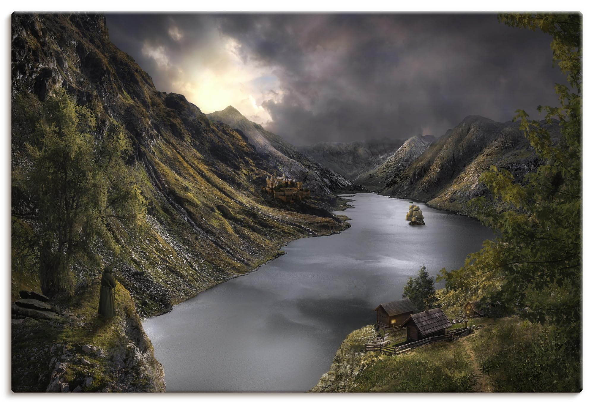 artland-leinwandbilder-r0ca-leinwandbild-90x60-br-cke image 7
