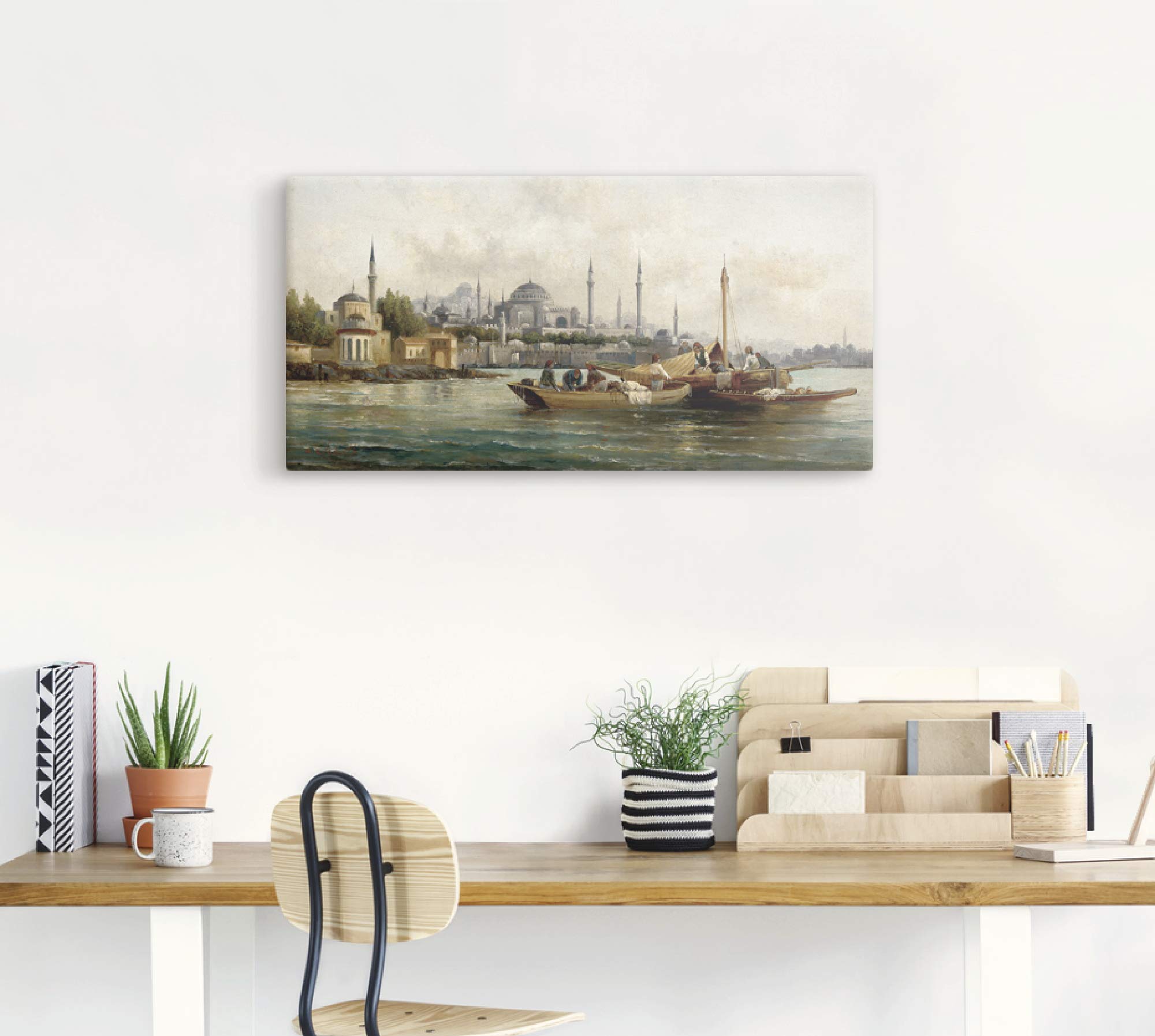 artland-leinwandbilder-istanbul-100x50-cm-leinwand-handelsschiffe image 7