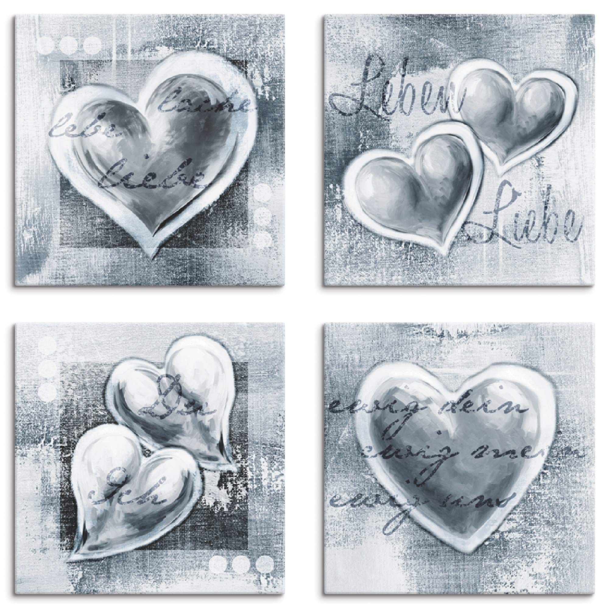 artland-leinwandbilder-j4wj-leinwandbild-set-4x40x40-cm-spr-che image 7