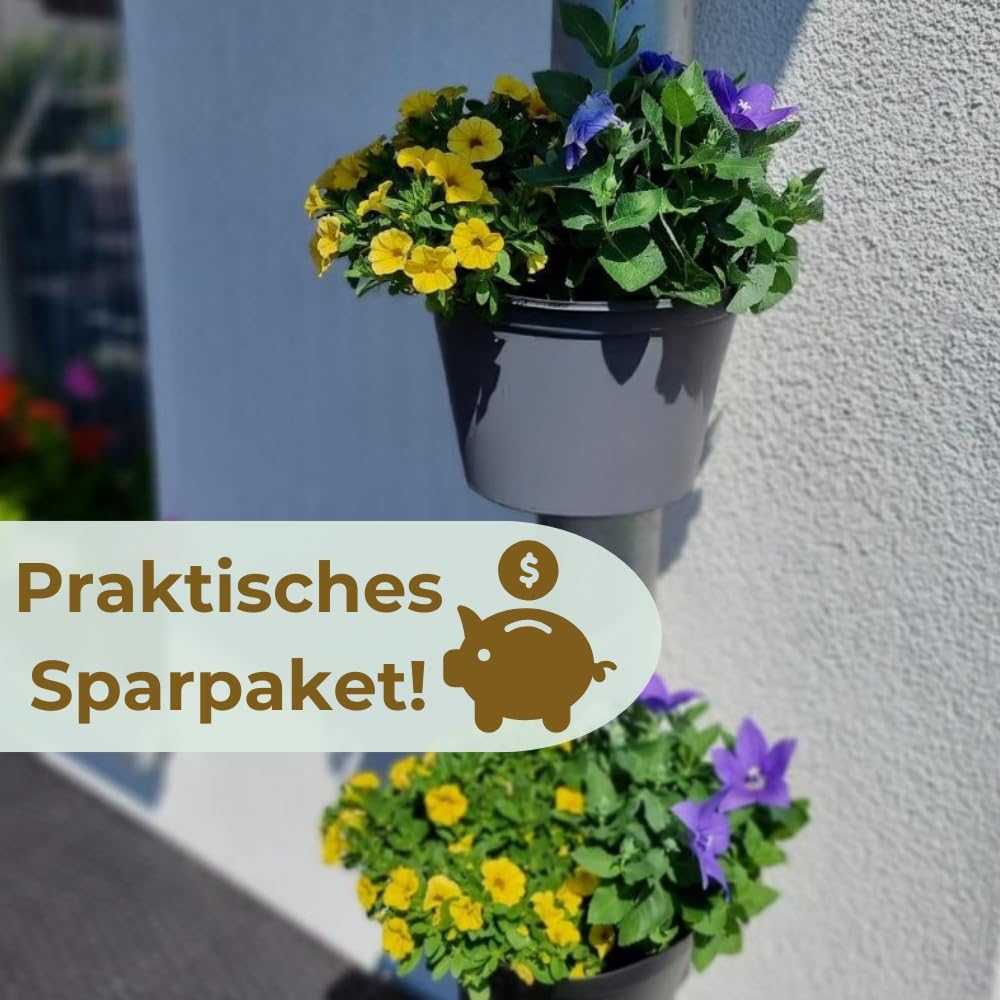 garpet-garten-fallrohr-blumentopf-grau-4er-set image 6