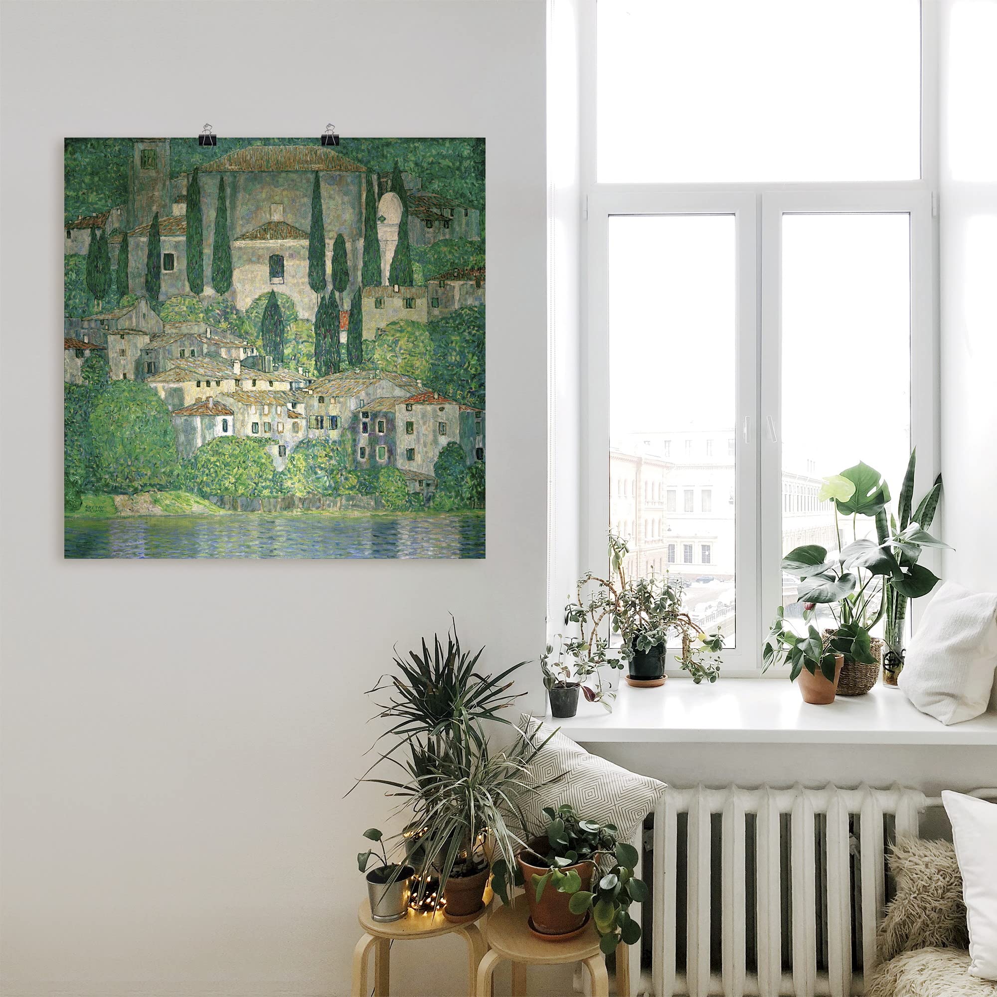 artland-kirche-in-cassone-poster-klimt-jugendstil-kunstdruck image 8