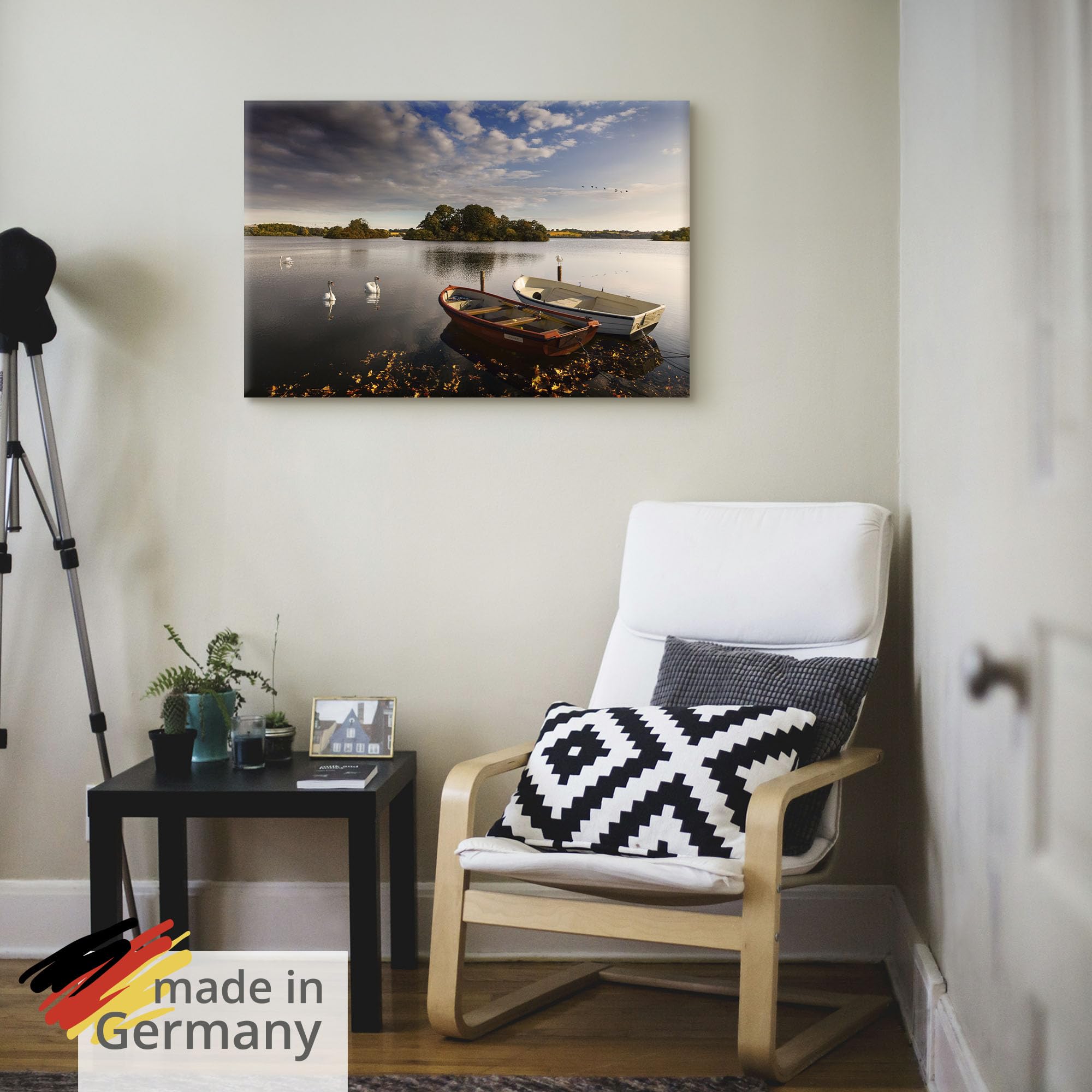 artland-leinwandbilder-see-boote-u5qt-leinwandbild-60x40-cm-natur image 5