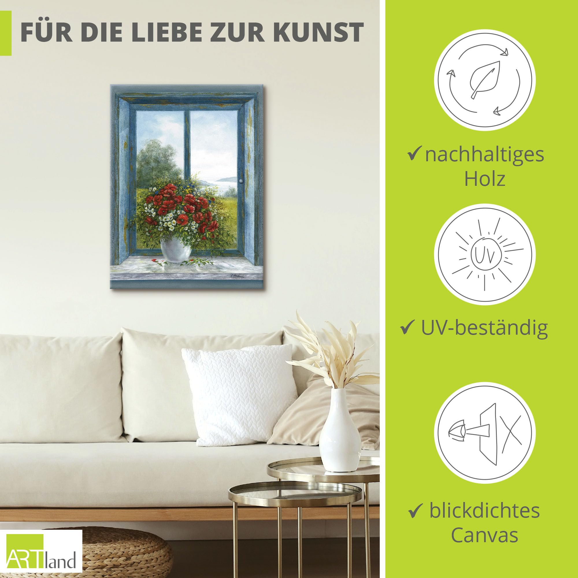 artland-leinwandbilder-mohnblumen-am-fenster-60x80-cm image 2