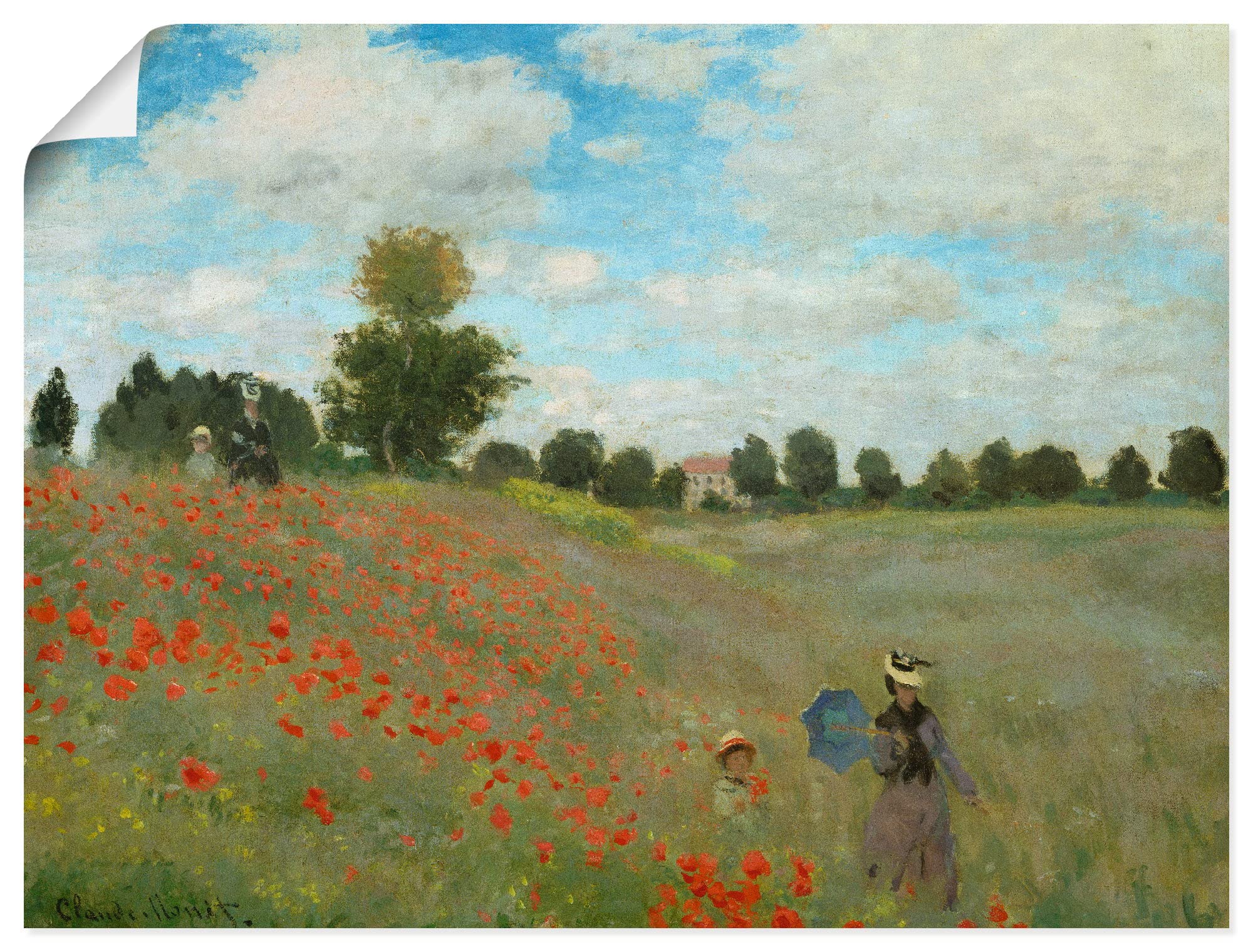 artland-kunstdrucke-poster-gartentor-80x60-cm-monet image 5