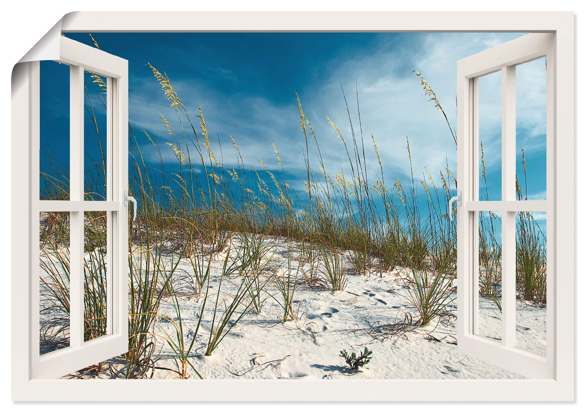 artland-kunstdrucke-poster-130x90-cm-nordsee-langeoog-fensterblick image 7