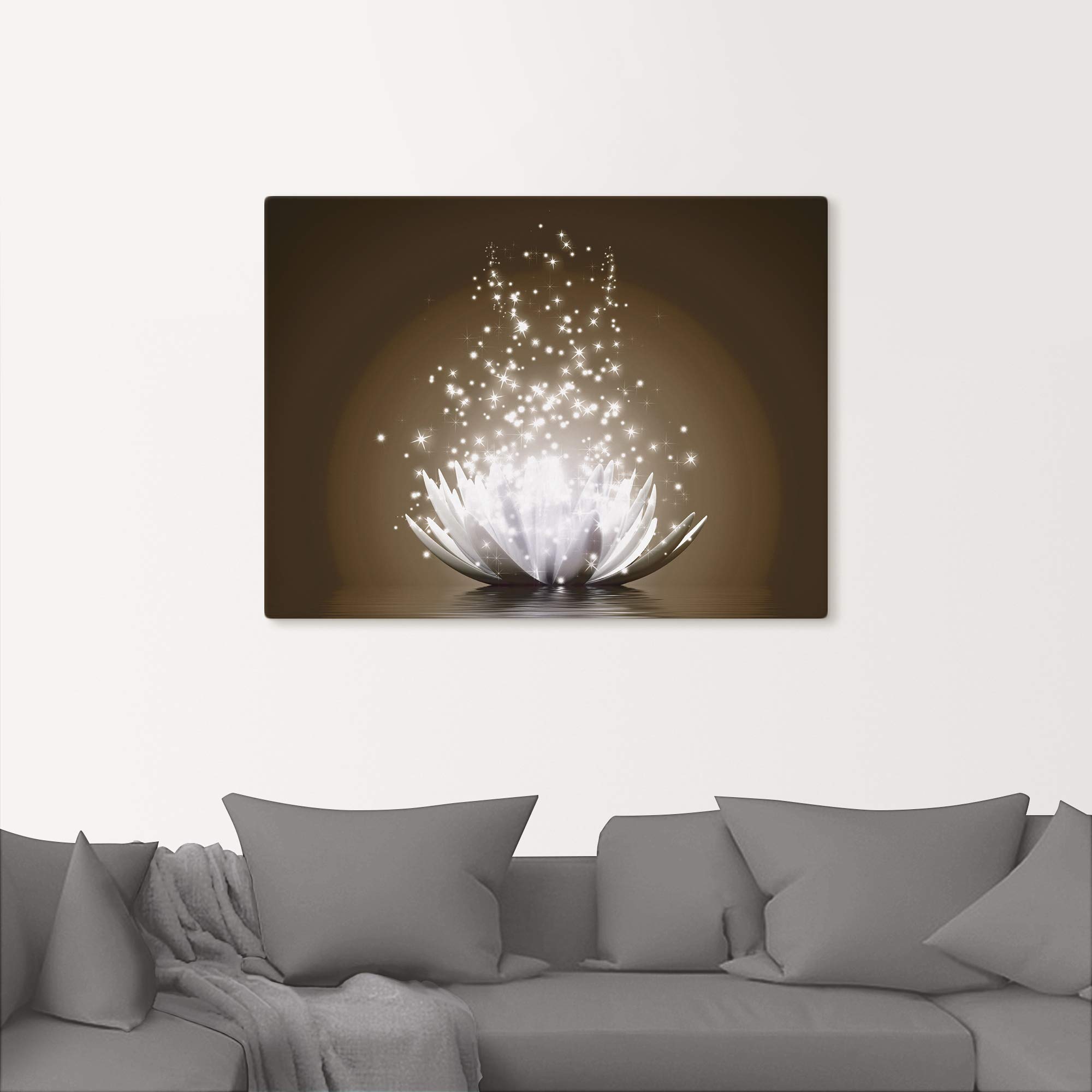 artland-leinwandbilder-seerose-40x30-cm-blumen-natur image 8