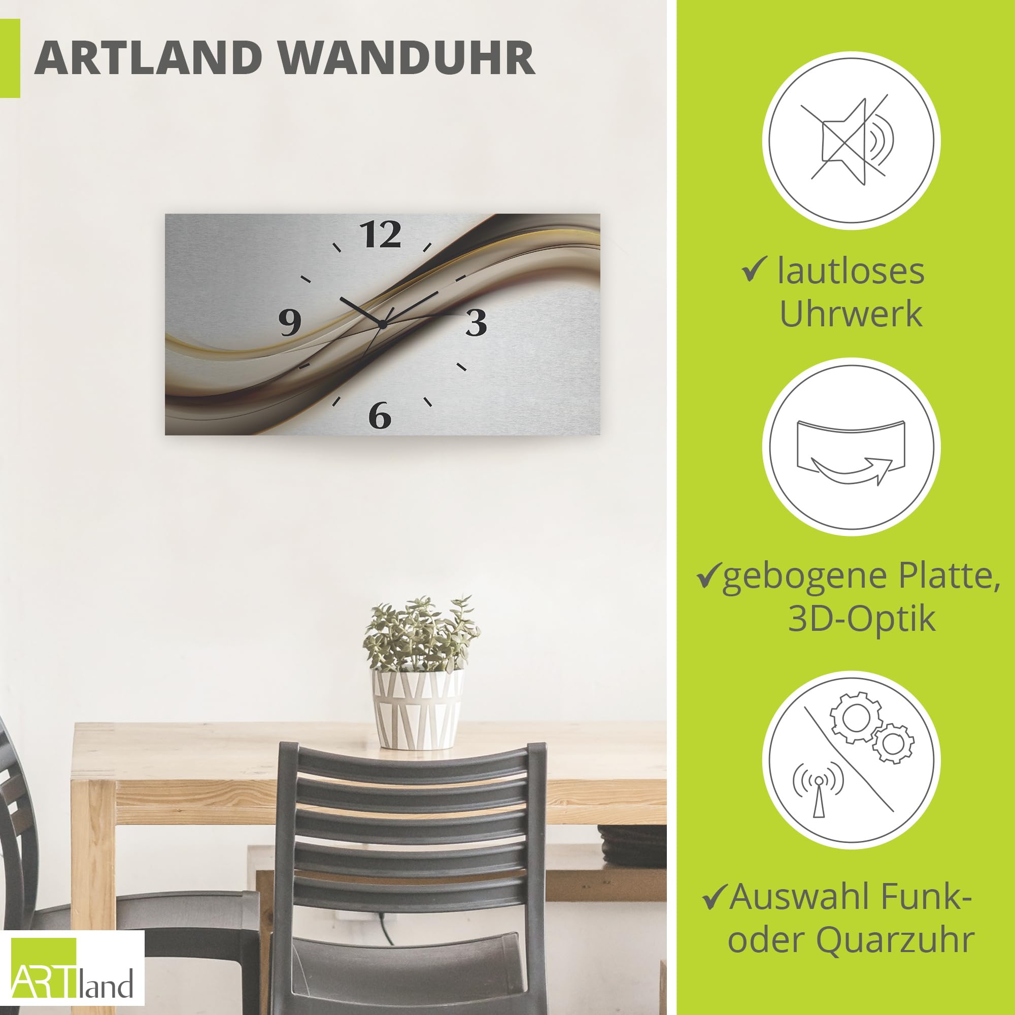 artland-wanduhren-welle-funkuhr-60x30-cm-lautlos image 2