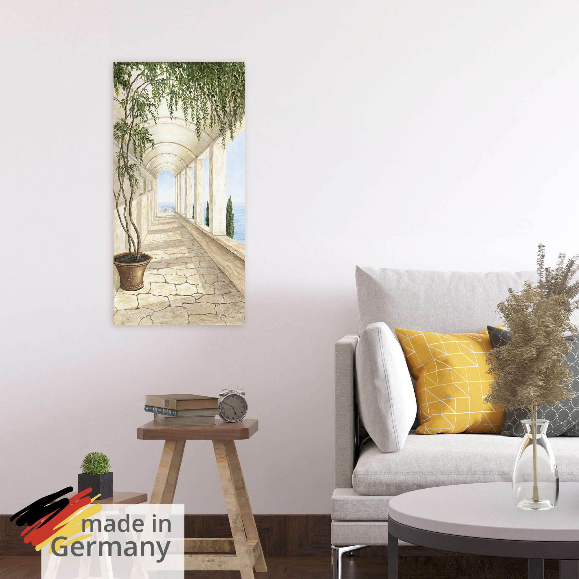 artland-capri-poster-50x100-cm-architektur-panorama-creme image 5