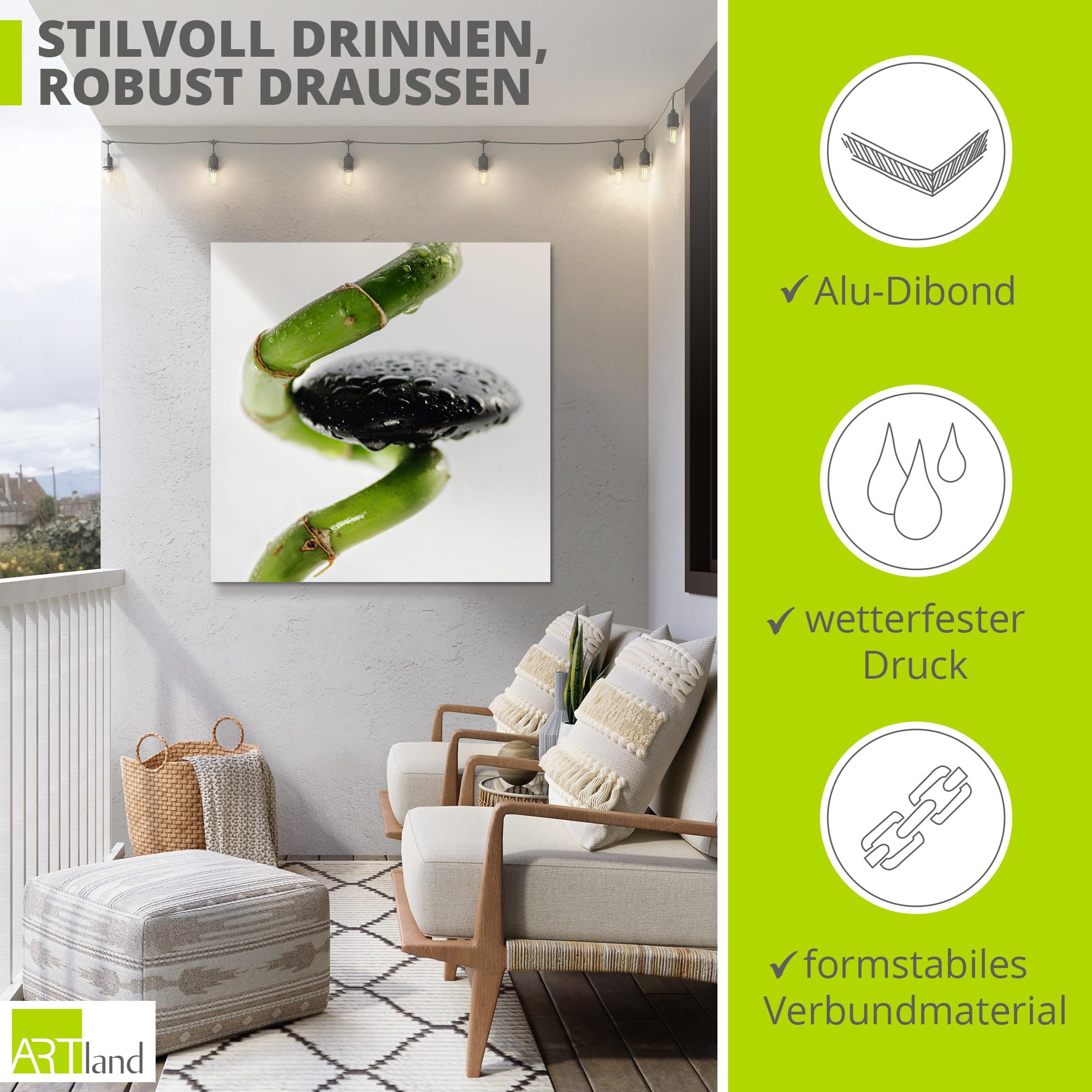 artland-alubilder-zen-steine-alubild-50x50-cm-wetterfest image 2