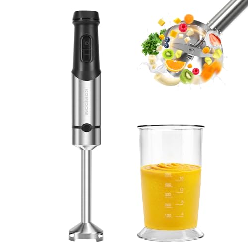 kowdom-hand-blender-stabmixer-1200w-edelstahl-12-stufen-800ml-becher image 8