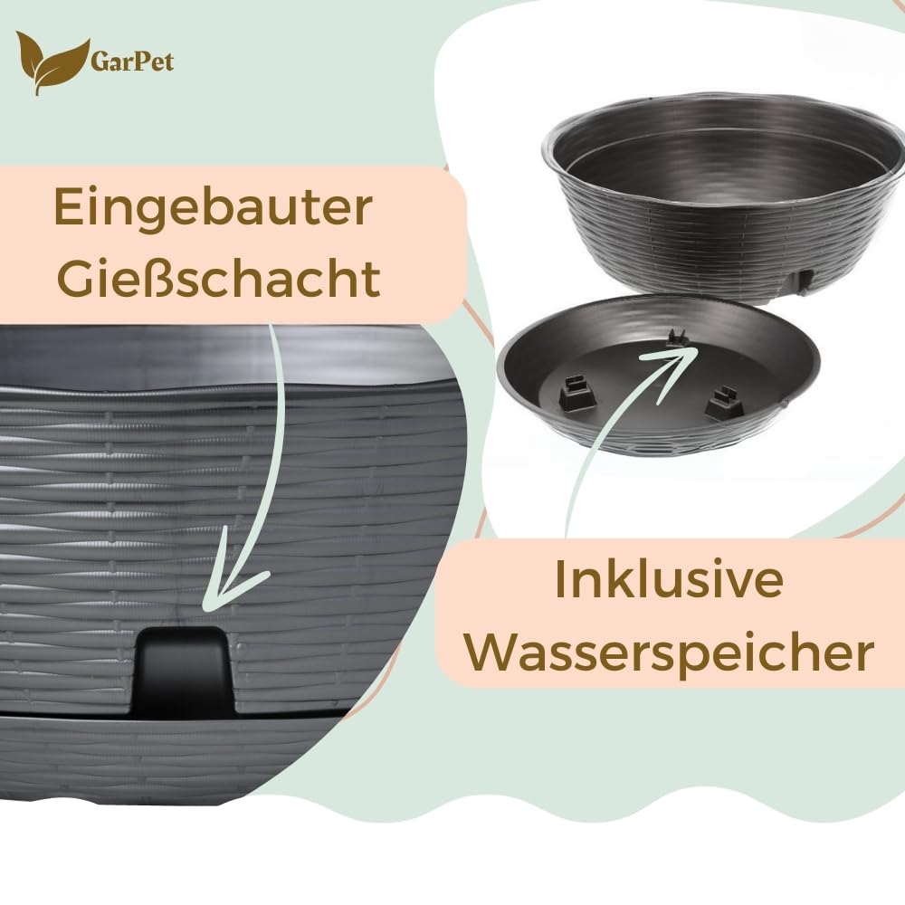 garpet-garten-blumenampel-2er-set-rattan-anthrazit-mit-kette image 4