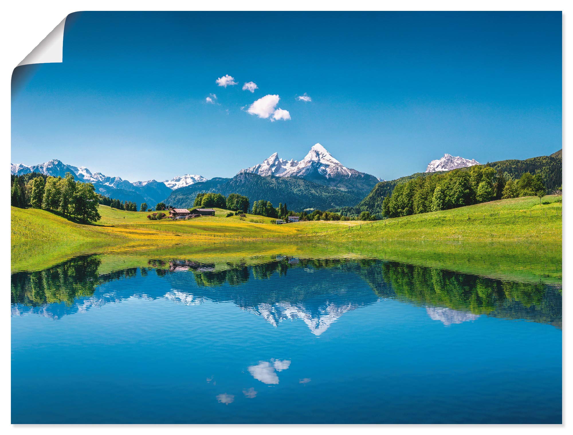 artland-kunstdrucke-poster-seiser-alm-30x20-cm-ungerahmt image 8