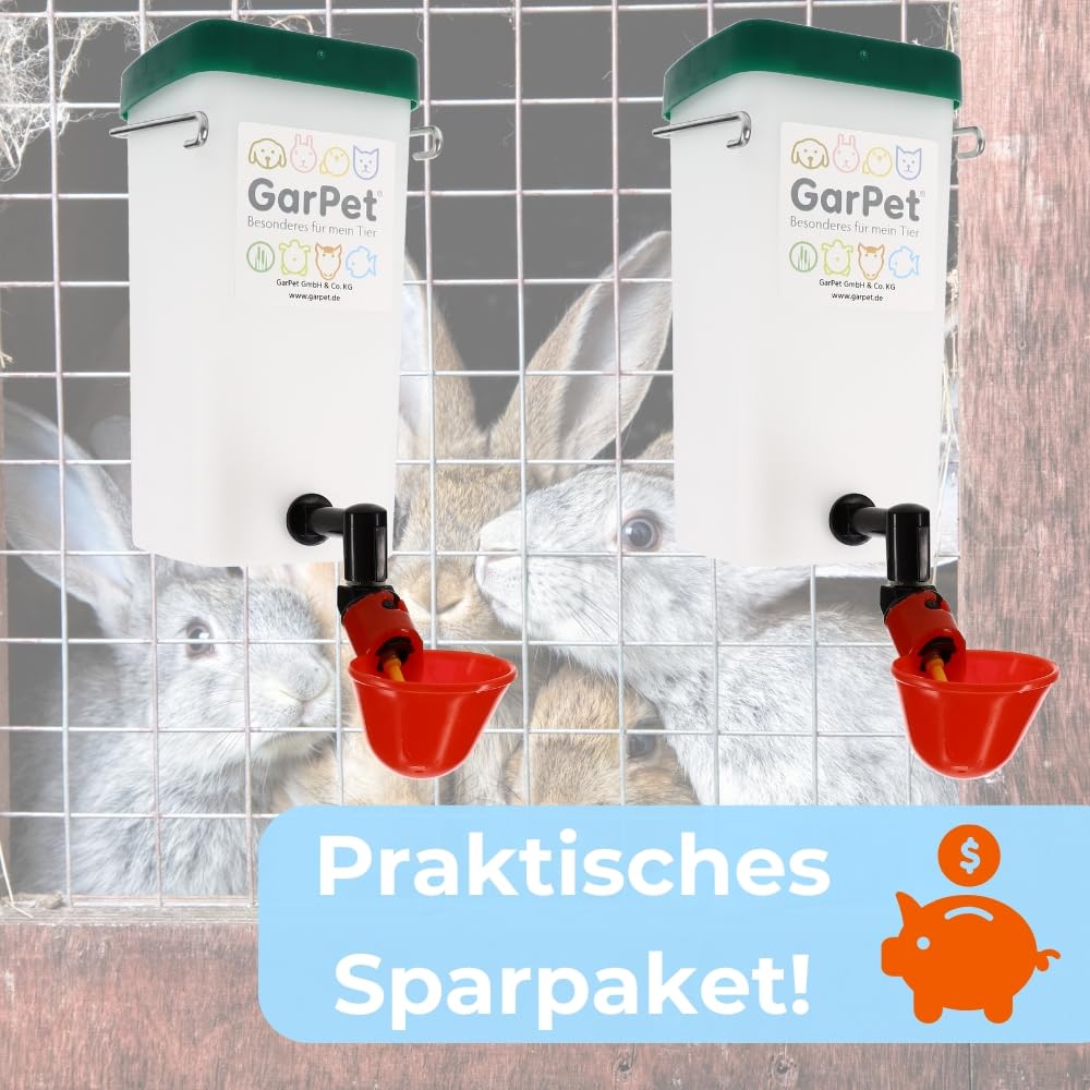 garpet-tierwelt-beckentr-nke-1000-ml-2er-set-mit-halterung image 7