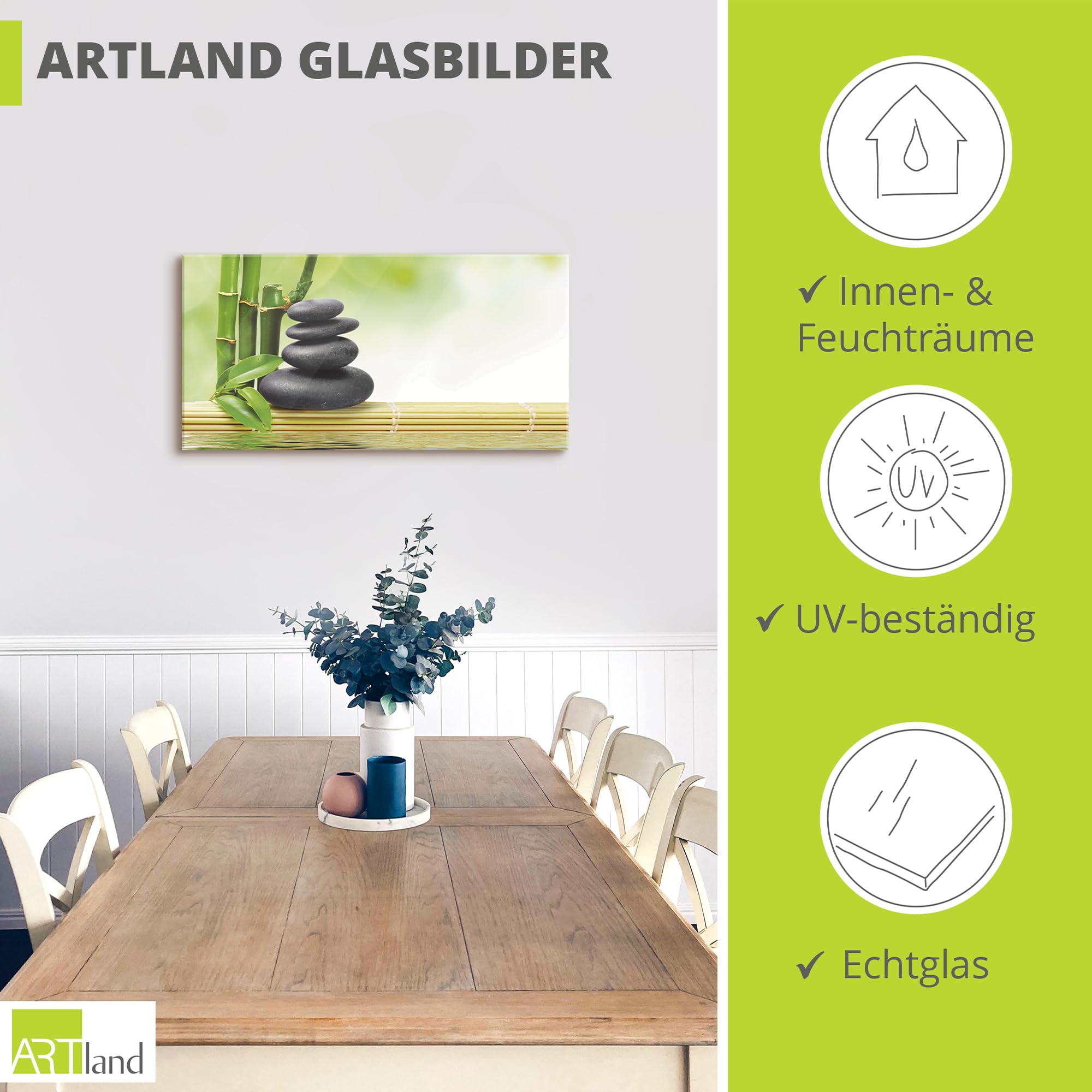 artland-t5op-glasbild-60x30-cm-asien-zen-spa-steine-bambus image 3