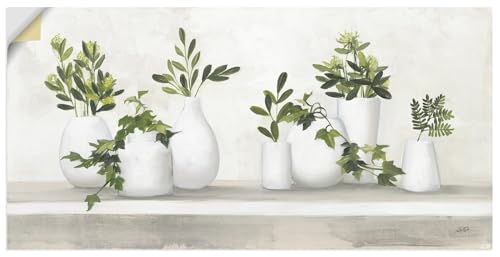 artland-wandaufkleber-plant-life-wandtattoo-40x20-cm-vasen image 8