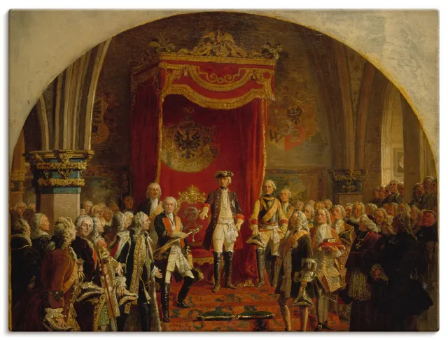 artland-leinwandbilder-leinwandbild-80x60-friedrich-der-gro-e image 1