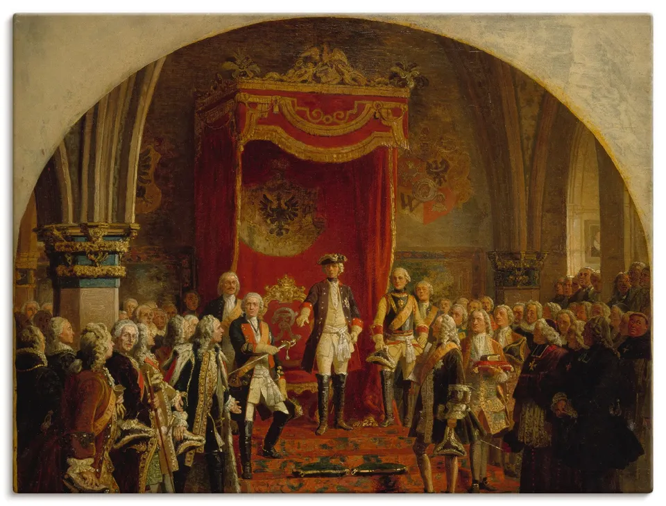 artland-leinwandbilder-leinwandbild-80x60-friedrich-der-gro-e image 1