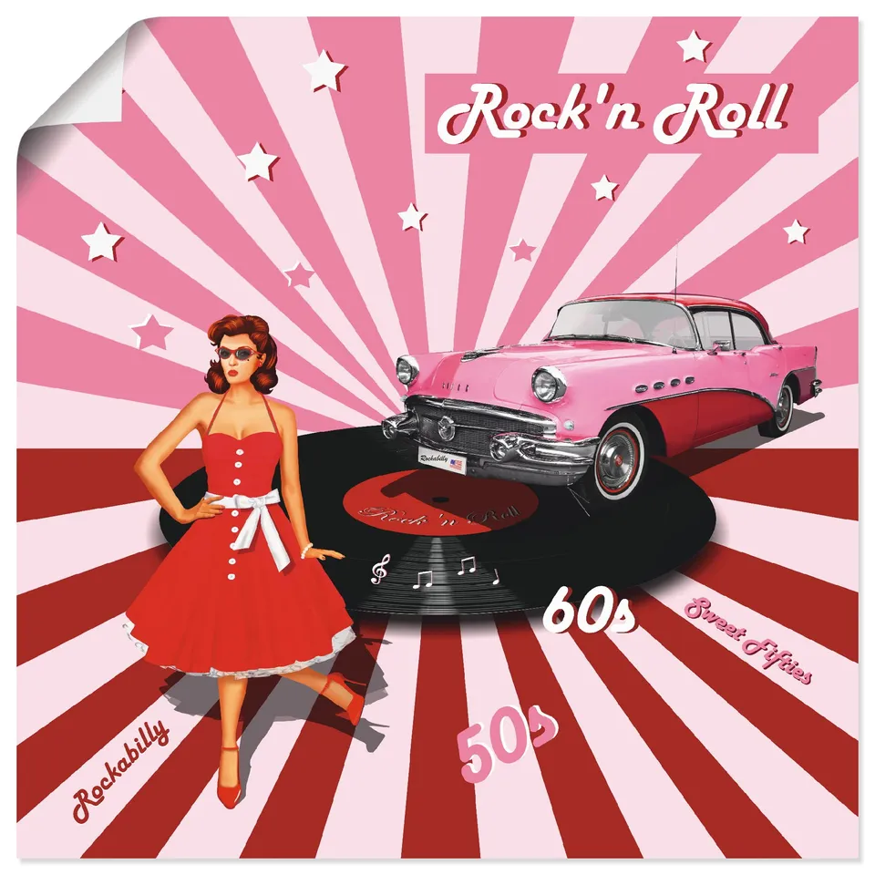 artland-poster-kunstdruck-30x30-rock-n-roll-pin-up-t6hi image 1