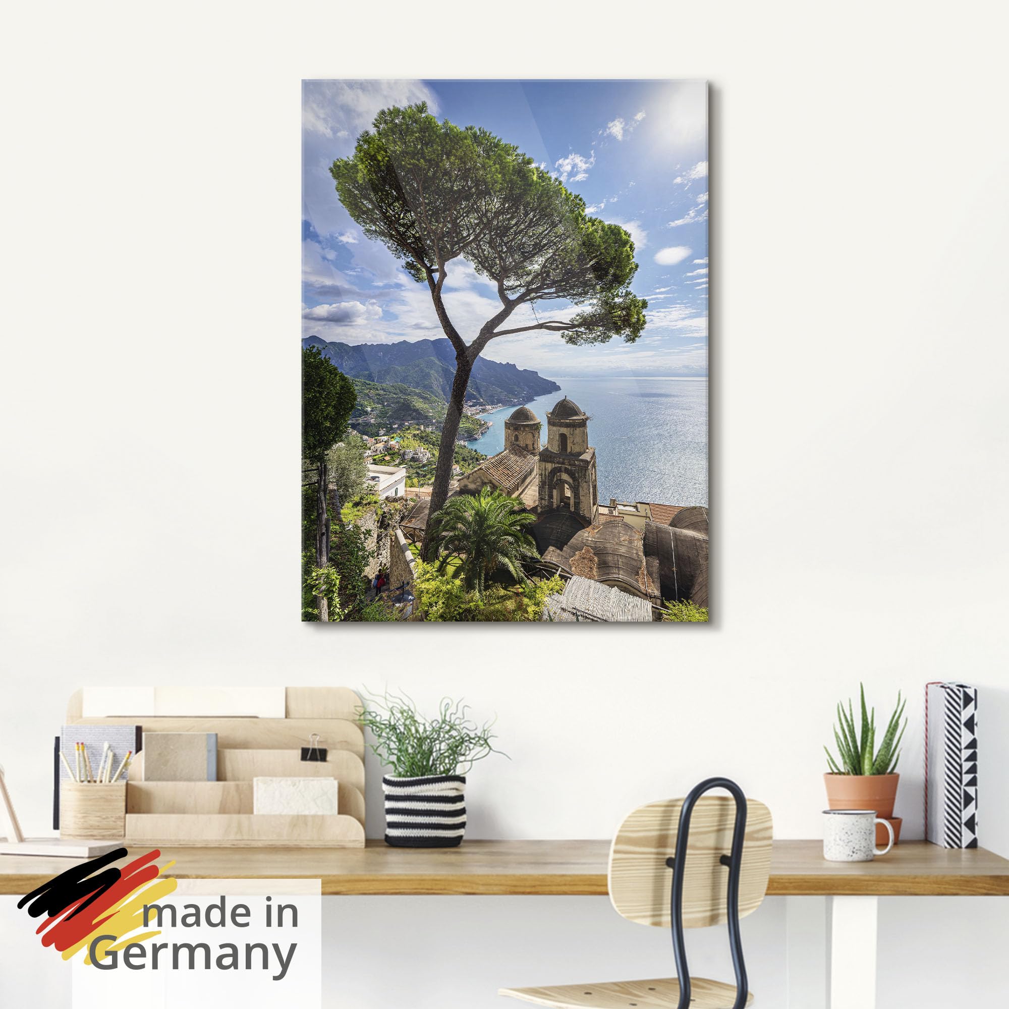 artland-glasbilder-ravello-glasbild-45x60-cm-mittelmeer image 5
