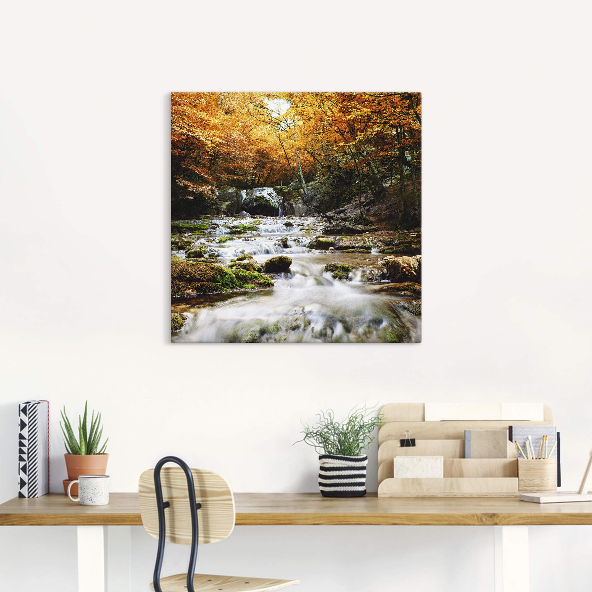 artland-leinwandbilder-t5te-leinwandbild-wald-50x50-cm-herbst image 7