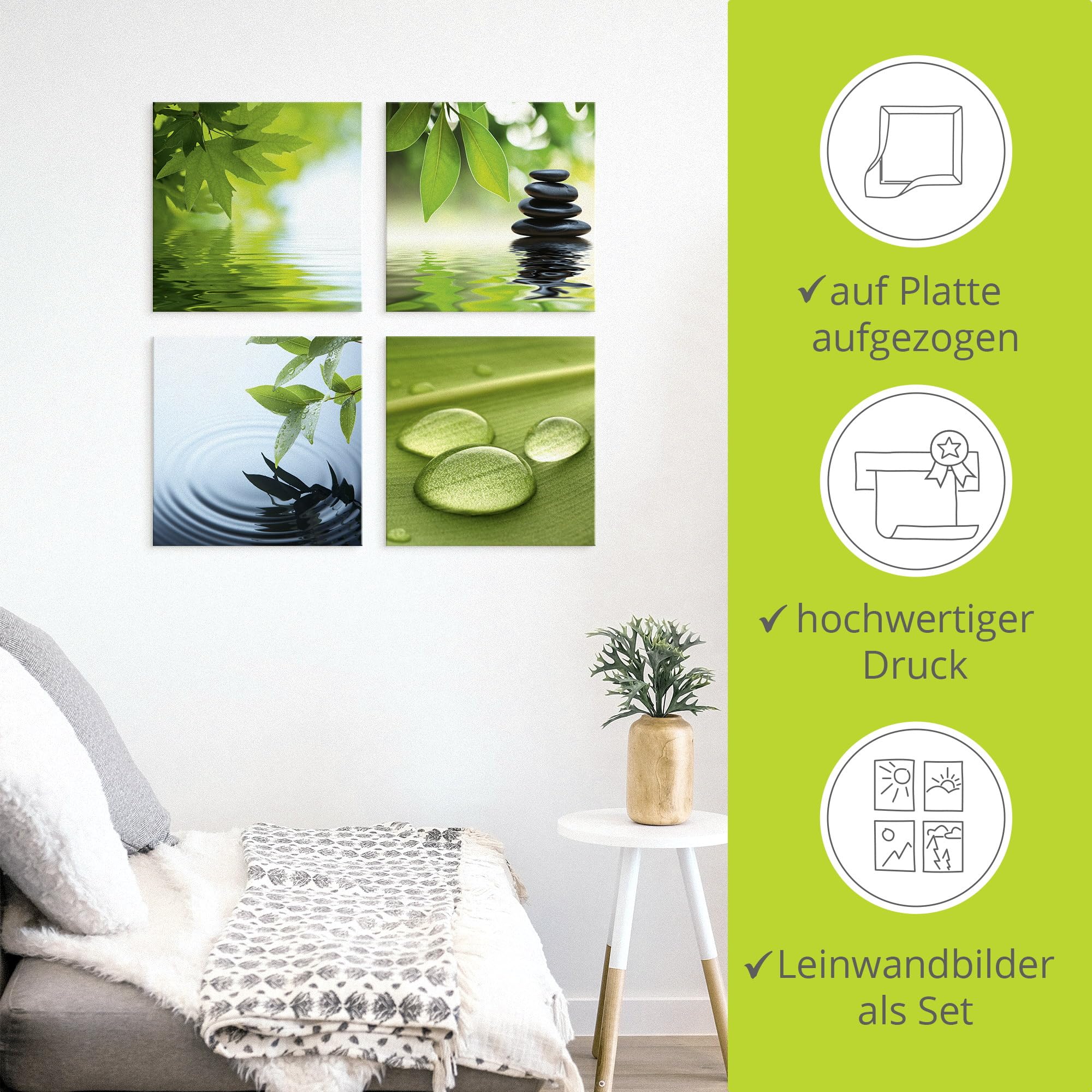 artland-leinwandbilder-wellness-set-4tlg-30x30-cm-zen image 2