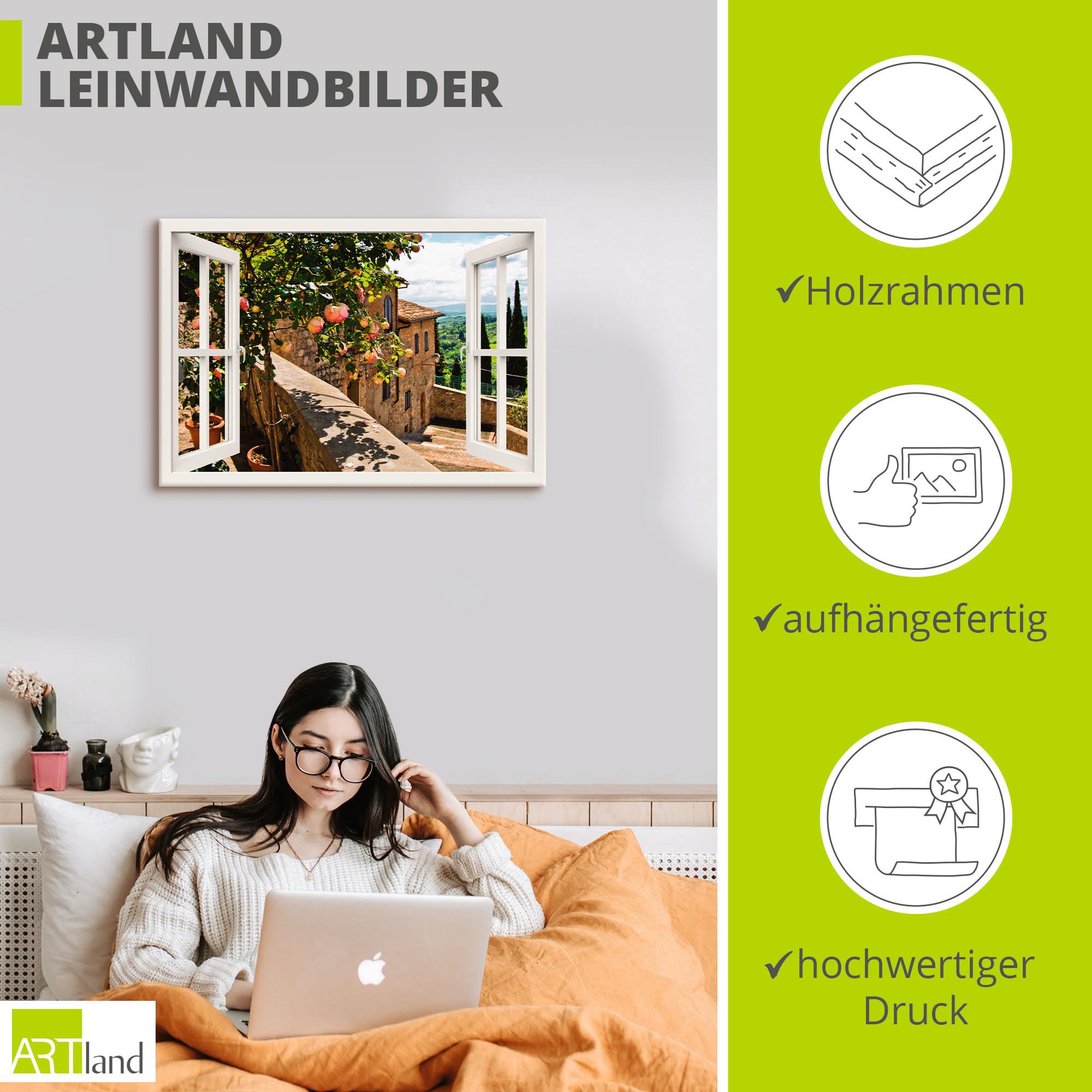 artland-leinwandbilder-t5qc-canvas-100x70-cm-rosen-balkon image 3