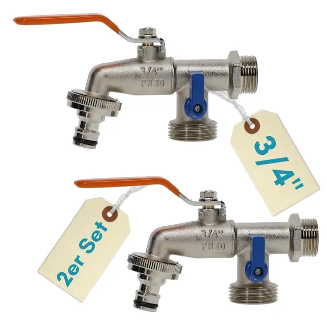 garpet-heimwerk-garten-wasserhahn-3-4-zoll-2er-set-doppel image 1