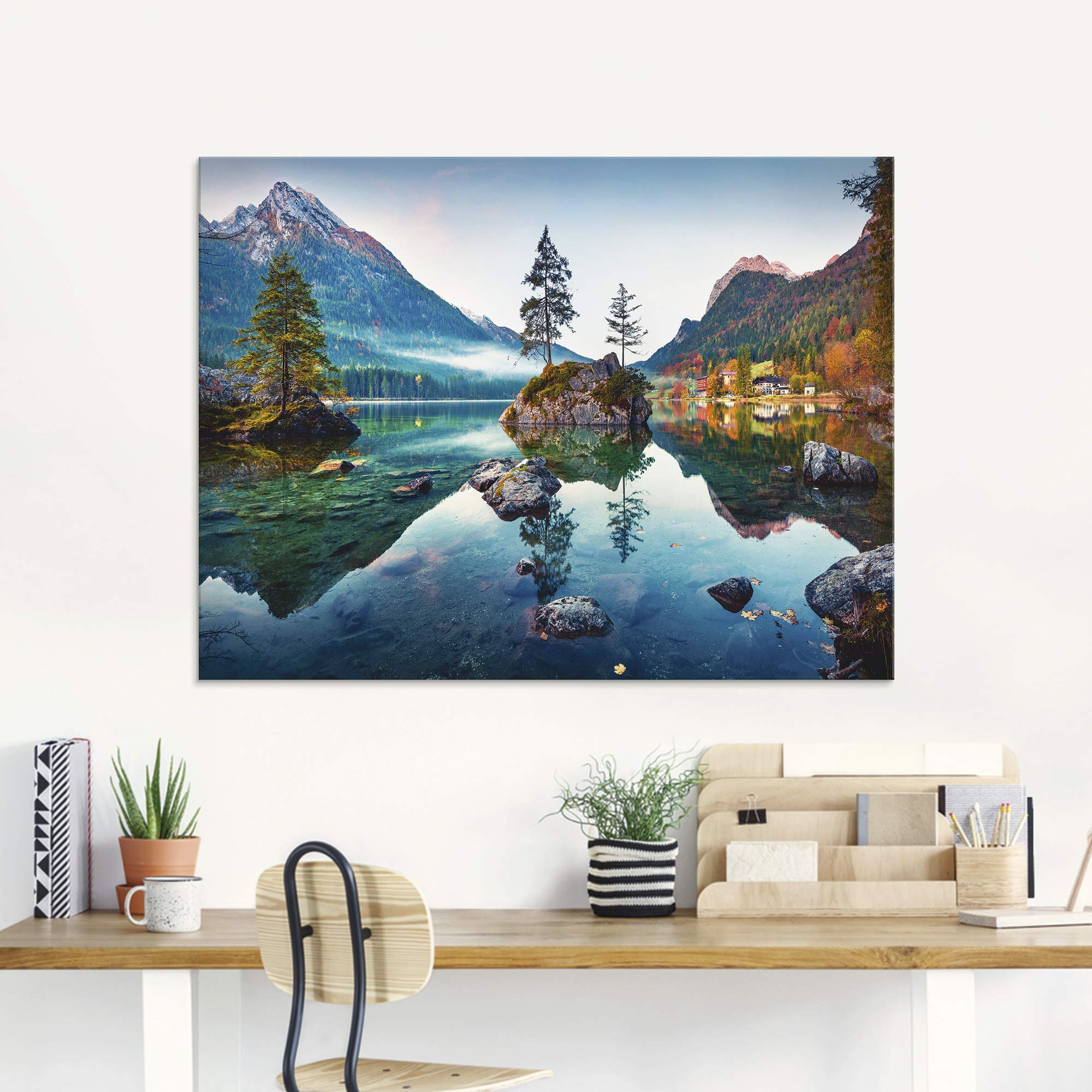 artland-glasbilder-u1tm-glasbild-30x30-cm-herbst-alpen image 7