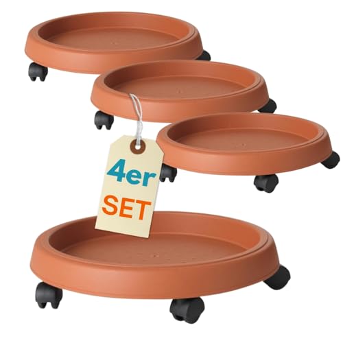 garpet-garten-pflanzenroller-rund-25-cm-4er-set-wetterfest image 7