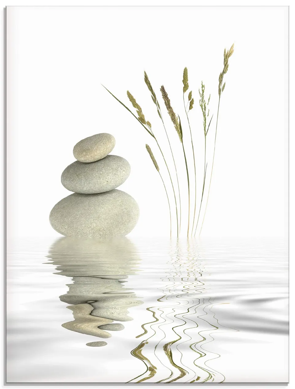 artland-glasbilder-glasbild-60x80-cm-zen-steine-gr-ser-t5vb image 1