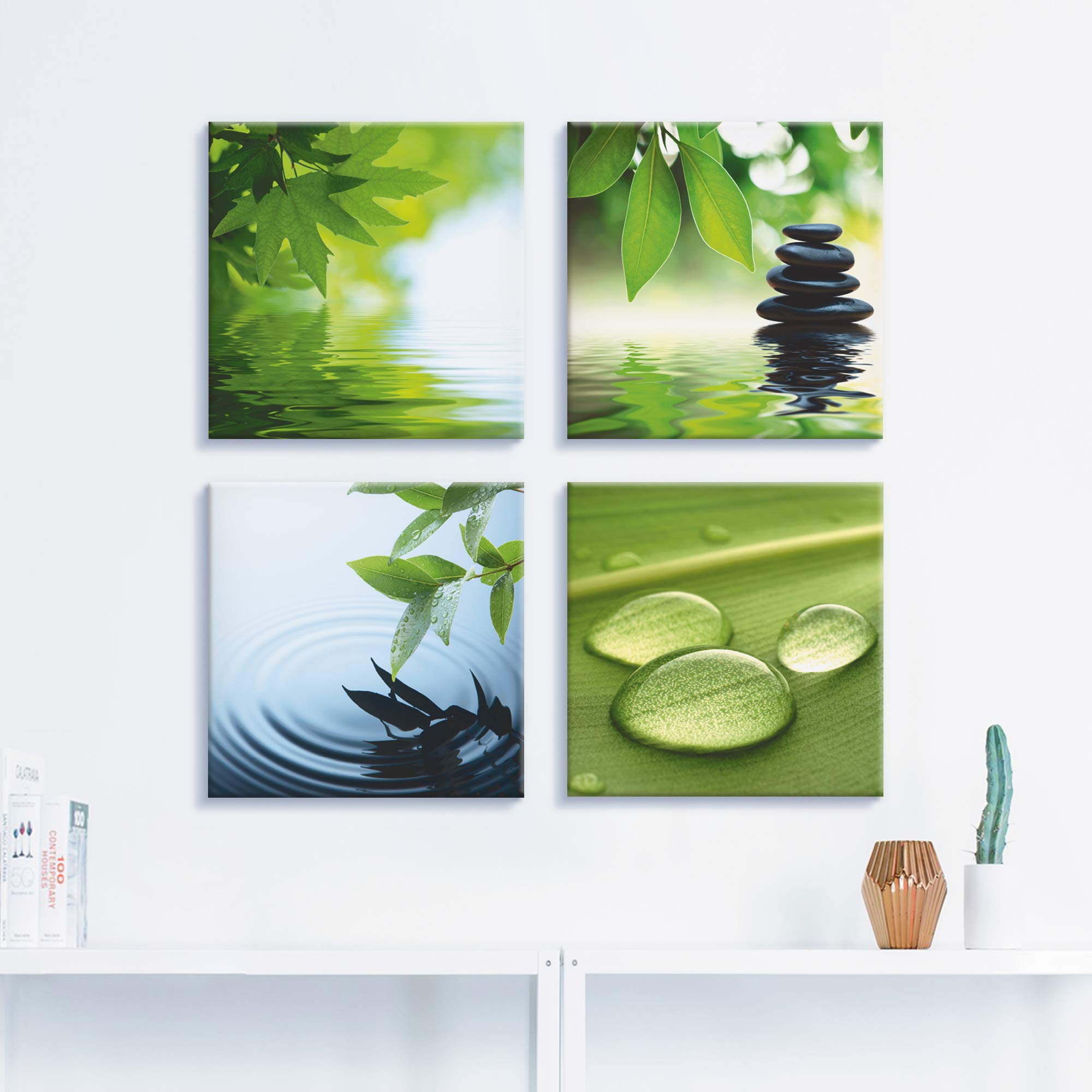 artland-leinwandbilder-wellness-set-4tlg-30x30-cm-zen image 5