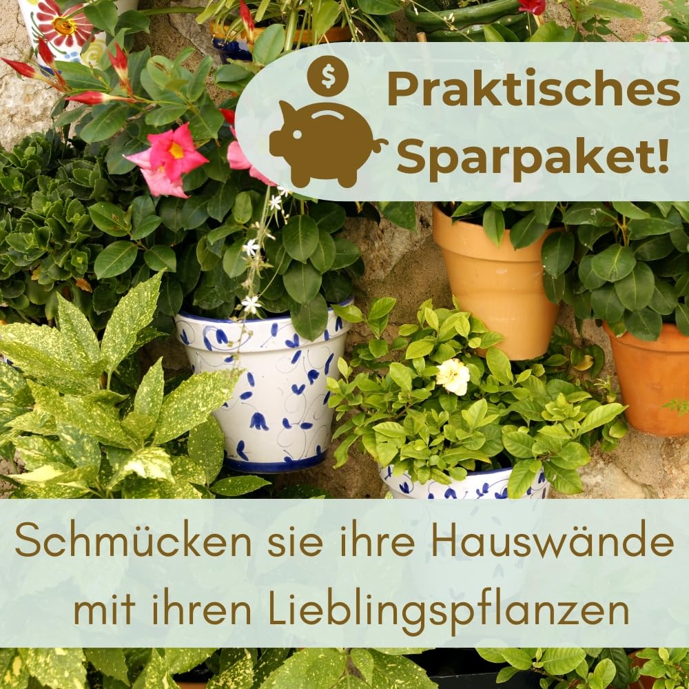 garpet-garten-wandblumentopf-30-cm-4er-set-terrakotta-wandmontage image 6