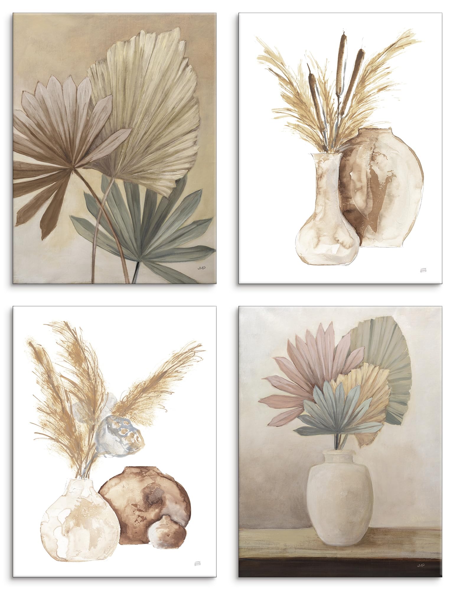 artland-leinwandbilder-modern-petals-set-4tlg-45x60-cm-blumen image 7