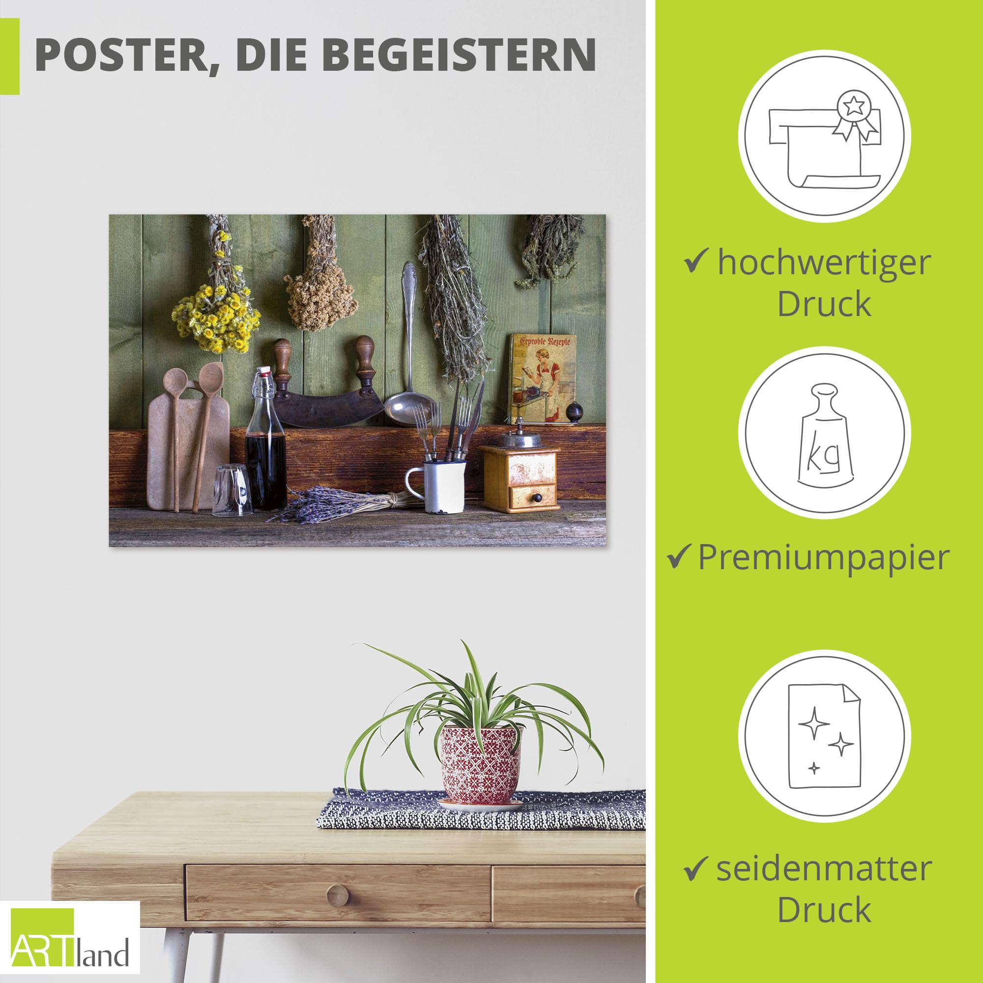 artland-kr-uter-poster-60x40-cm-k-chenbild-landhaus-kunstdruck image 2