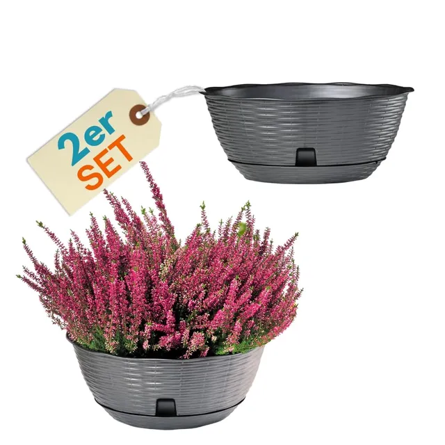 garpet-garten-pflanzschale-40-cm-2er-set-anthrazit-rattan image 1
