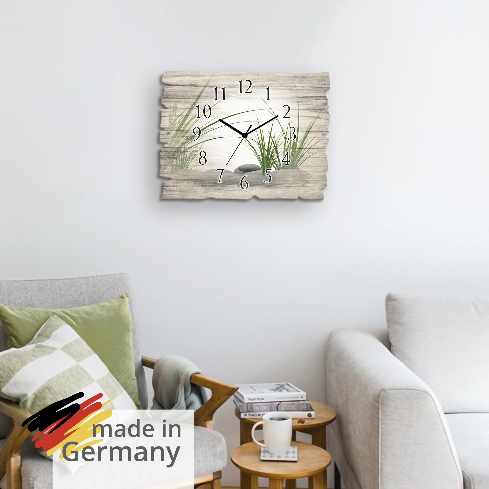 artland-wanduhren-t6cd-wanduhr-40x30-steine-funk-lautlos image 6