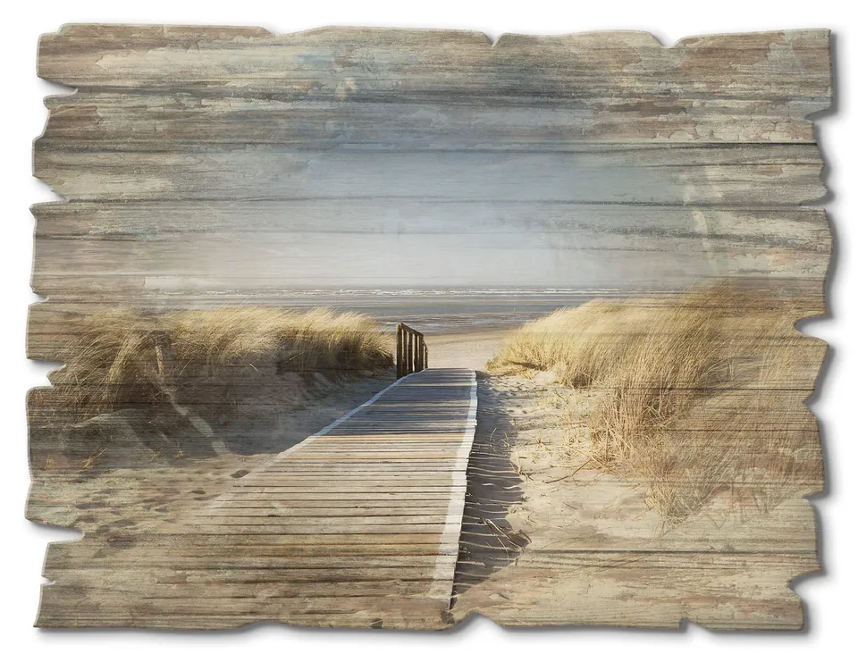 artland-holzbilder-t5rm-holzbild-40x30-cm-nordseestrand-langeoog image 1