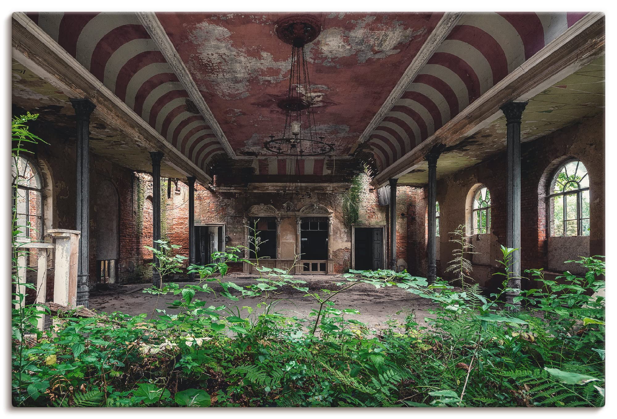 artland-lost-places-leinwandbild-60x45-cm-kirche image 6