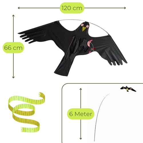 garpet-garten-vogelscheuche-drachen-falke-6-meter image 8