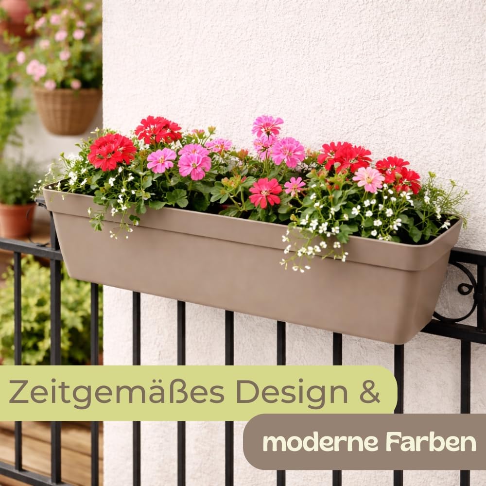 garpet-garten-blumenkasten-50-cm-balkonkasten-anthrazit-wasserspeicher image 7