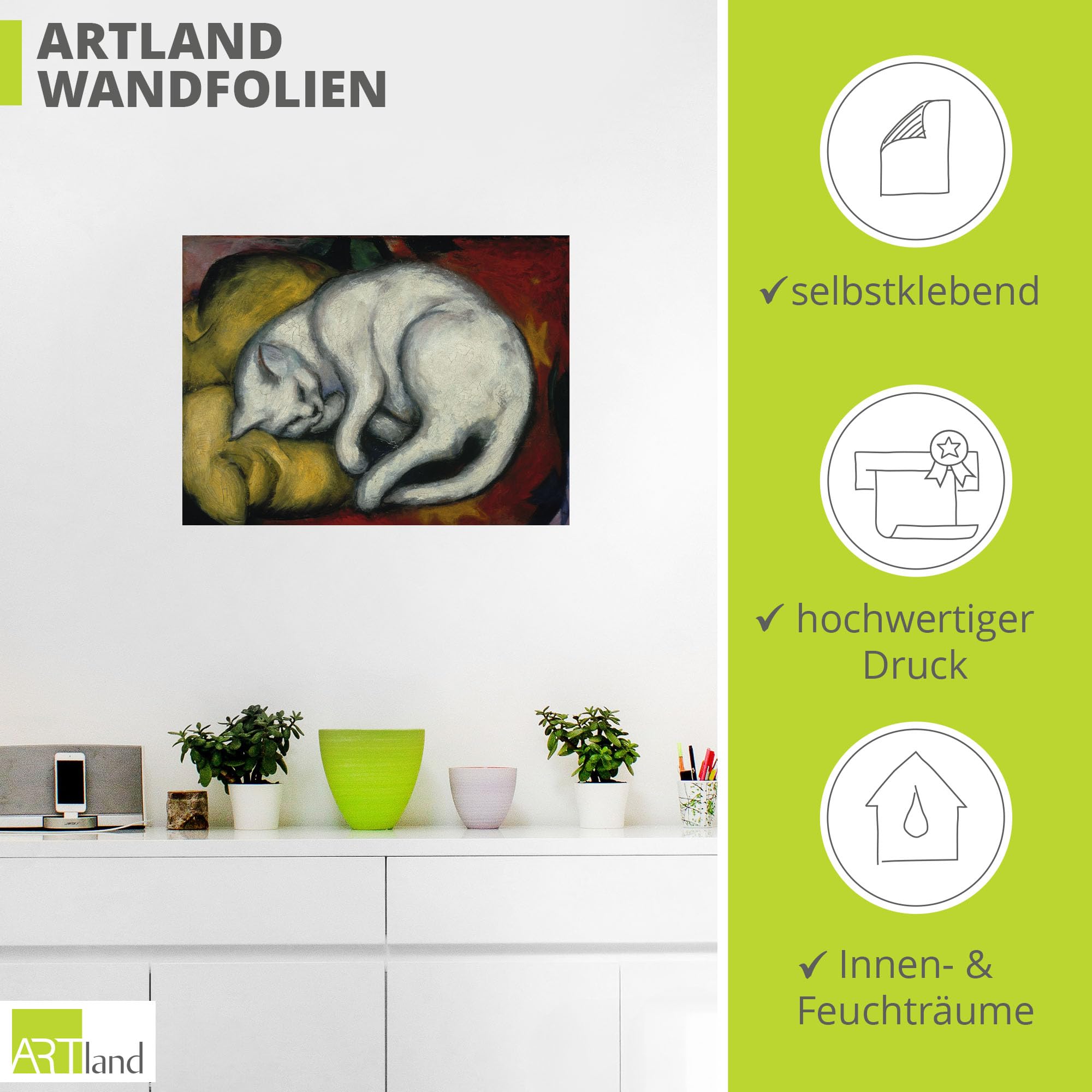 artland-wandaufkleber-weisse-katze-120-x-90-cm-vinyl image 3