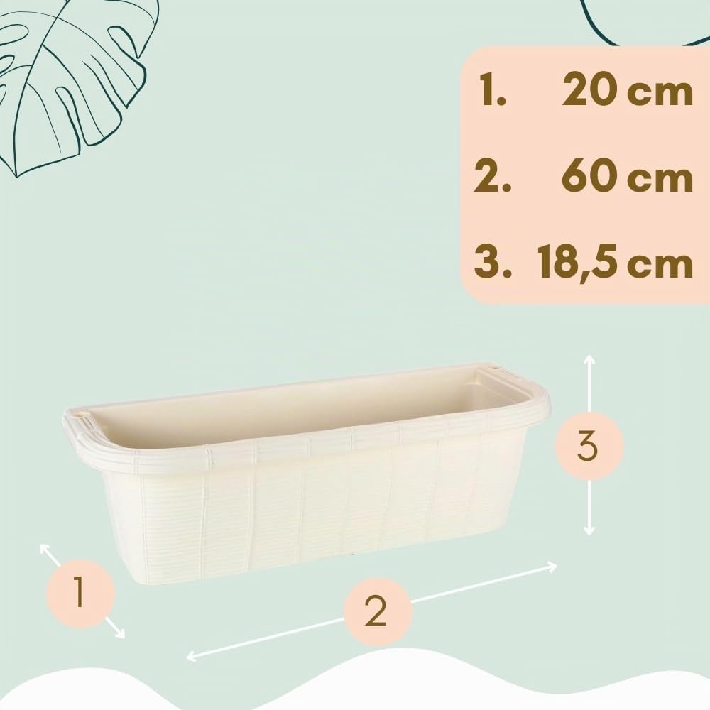 garpet-blumenkasten-wei-60-cm-4er-set-rattan-wasserspeicher image 2