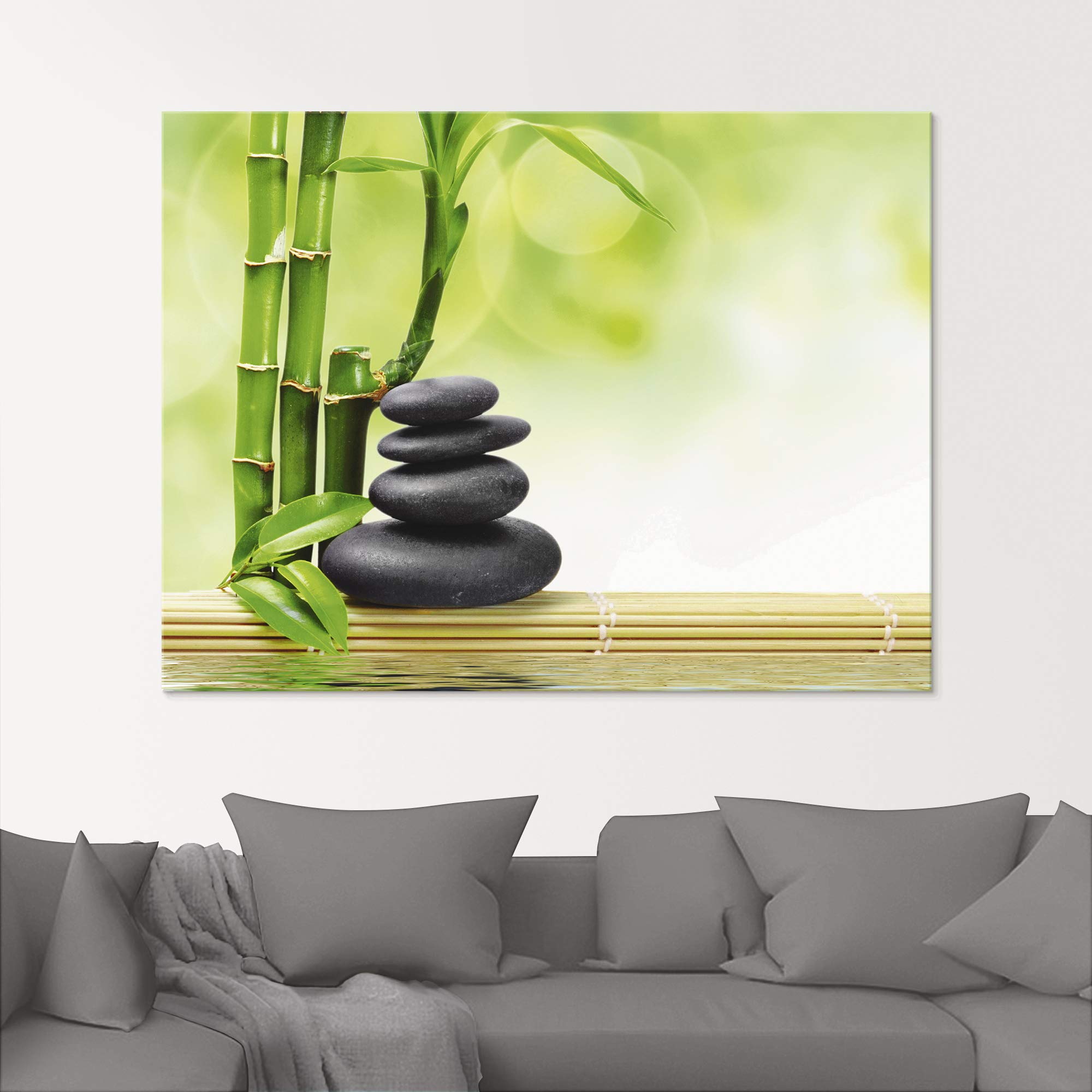 artland-t5op-glasbild-60x30-cm-asien-zen-spa-steine-bambus image 8