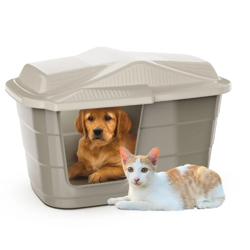 garpet-tierwelt-katzenhaus-outdoor-hundehaus-kunststoff image 1
