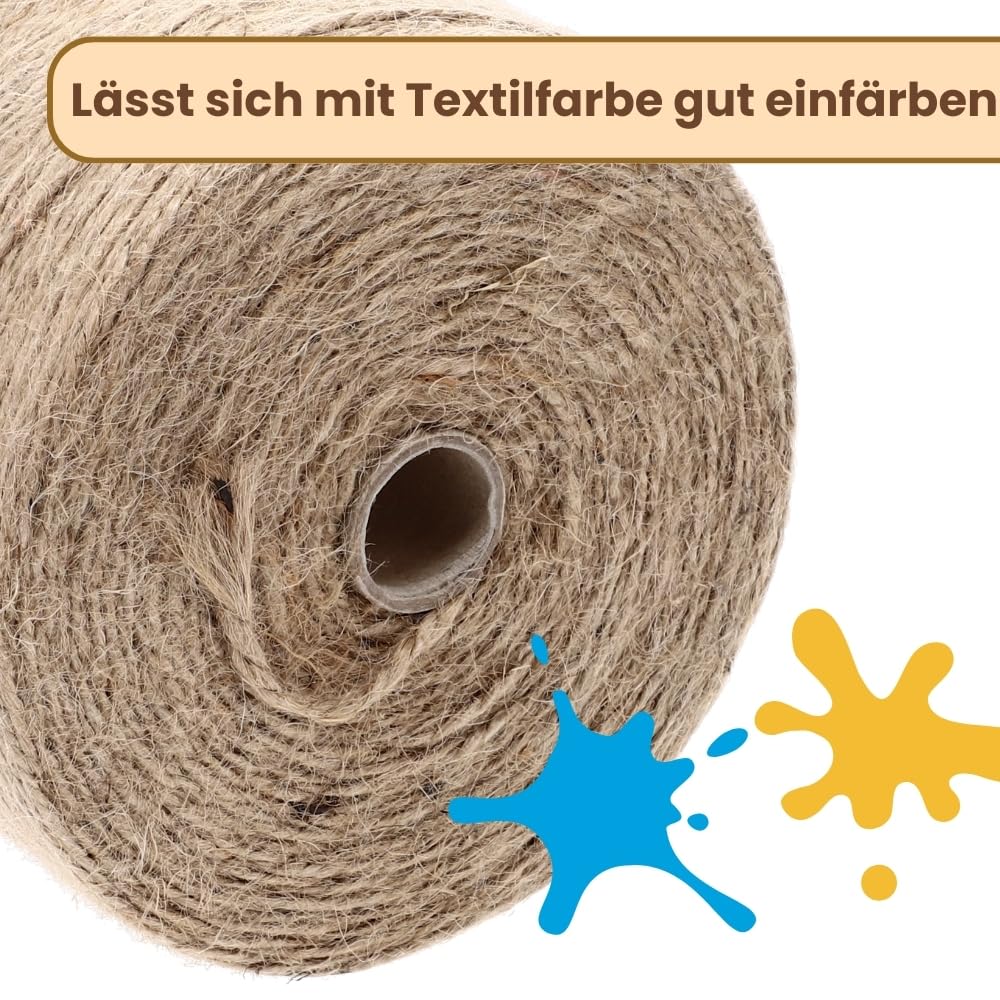 garpet-garten-juteschnur-500-m-natur-paketschnur-2-mm-1-kg image 4