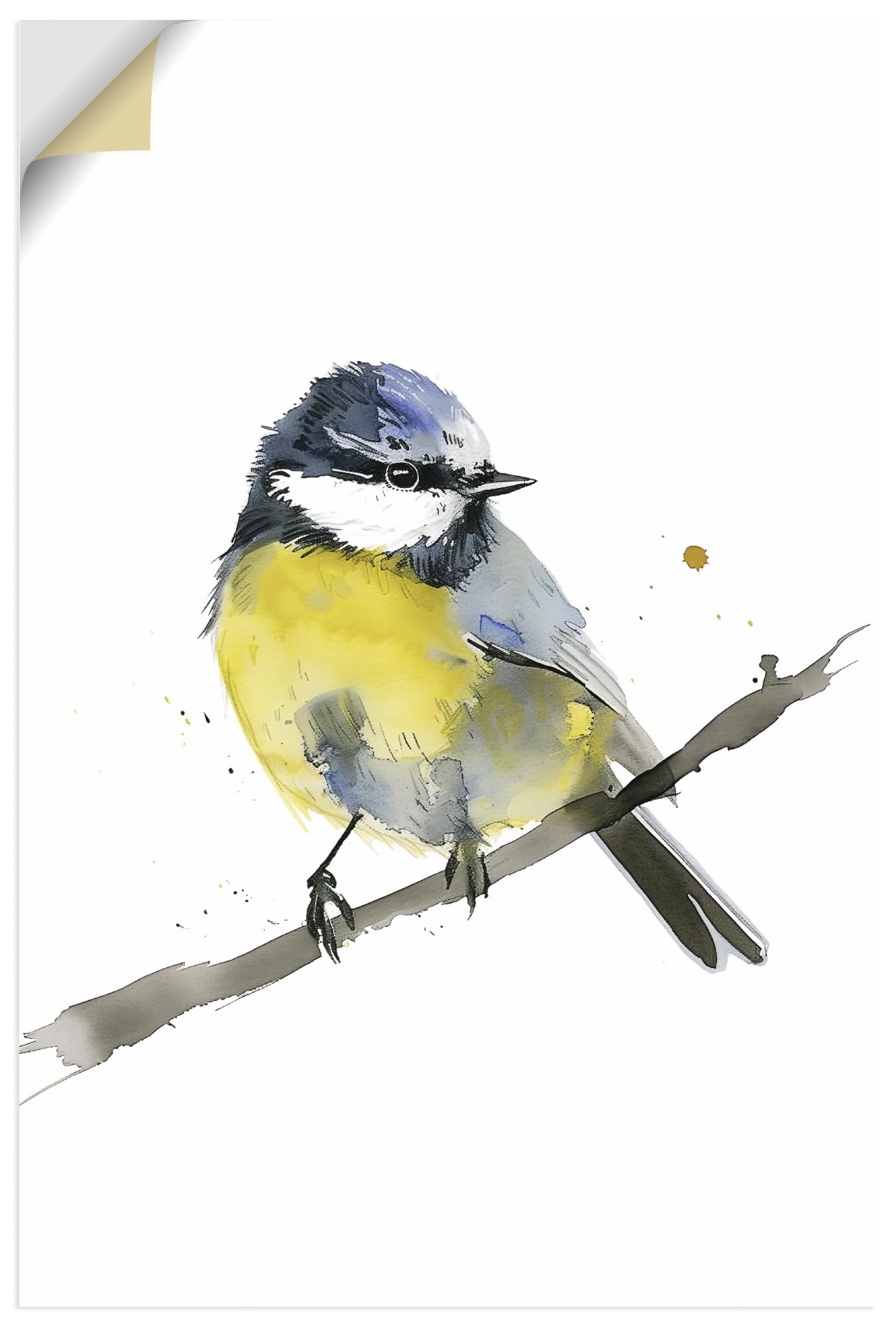 artland-wandaufkleber-blaumeise-wandtattoo-40x60-cm-matt image 7